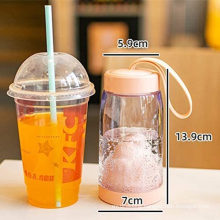 Super Cute Hot-Selling Cat Claw Glass Bottle with Lid Various Colors and Different Specifications